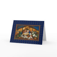 The Nativity Holiday Card card