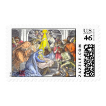 The Nativity Scene stamps