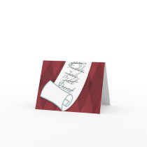 The Naughty List Card