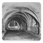The Nave of the Crypt Square Sticker