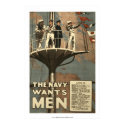 The Navy Wants Men posters by RetroCommunications The Navy Wants Men posters
