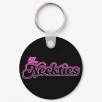 The Neckties Logo Keychain - Pink