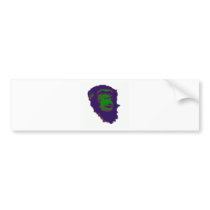 THE NEON CHIMP BUMPER STICKER
