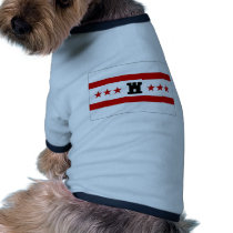 The Netherlands Drenthe Flag Doggie Shirt