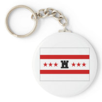 The Netherlands Drenthe Flag Keychains
