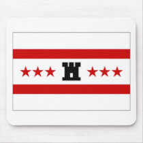 The Netherlands Drenthe Flag Mouse Pads