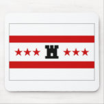 The Netherlands Drenthe Flag mousepads
