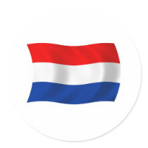 The Netherlands Flag Sticker