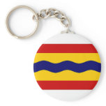 The Netherlands Overijssel Flag Keychains