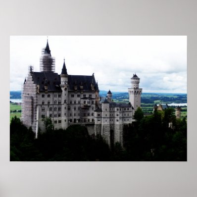 The Neuschwanstein castle