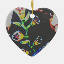 the never ending painted guitar ornaments