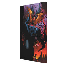 the new 52, new 52, dc comics, comics, batman and robin, batman, robin, 1, batman and robin number 1, batman and robin no. 1, [[missing key: type_wrappedcanva]] with custom graphic design