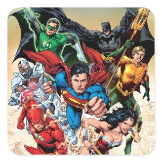 The New 52 Cover #1 4th Print Sticker