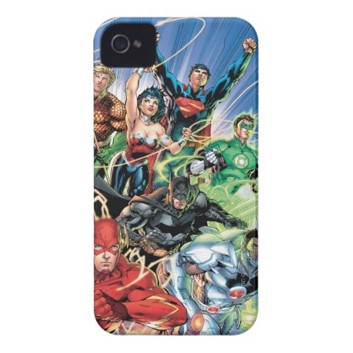 The New 52 - Justice League #1 iPhone 4 Case-Mate Cases