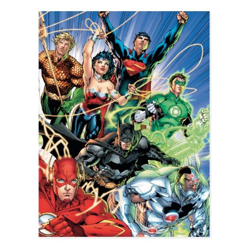 The New 52 - Justice League #1 Postcard