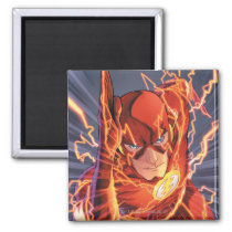 the new 52, new 52, dc comics, comics, flash, the flash, justice league, 1, the flash number 1, the flash no. 1, Magnet with custom graphic design