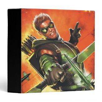 The New 52 - The Green Arrow #1 3 Ring Binders