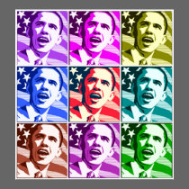 The New America, President Barack Obama Warholized posters
