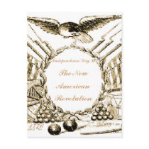 The NEW American Revolution postcards