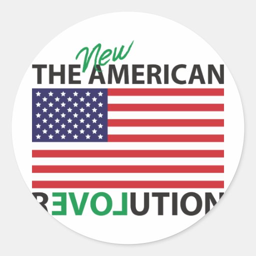 The New American Revolution Stickers