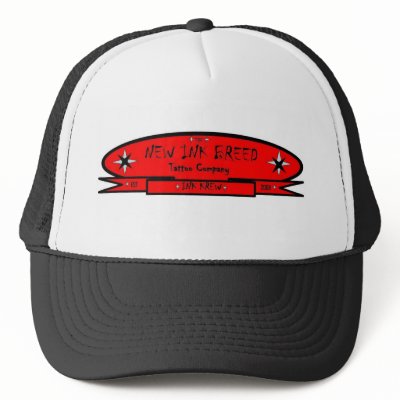 The New Breed Ink Krew Tattoo Hat by ratedrink. Show your support to the New Ink Breed Tattoo Krew!