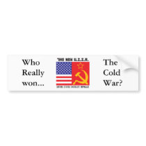 The New Cold War! bumper stickers by Joee3030 The New Cold War! bumper stickers