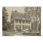 The New England Mansion Postcard