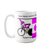 The New Italian Word for Pink. mugs