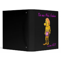 The new Men's Fashion - is sooo HOT - MUCHO SEXY Vinyl Binder