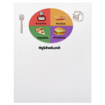 The New, New Four Food Groups Customized Letterhead