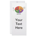 The New, New Four Food Groups Rack Card