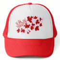 The New Pornographers Oh Canada! hats