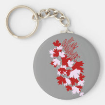 The New Pornographers Oh Canada! Keychain