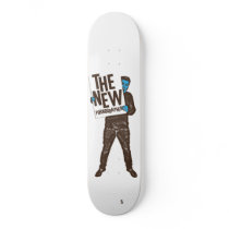 The New Pornographers Sign skateboards