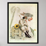 The New Robinson of St. Helena, 1815 Print