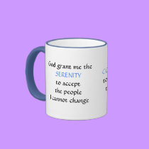 The NEW Serenity Prayer - mug mugs