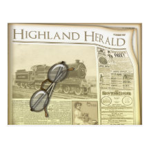 The Newspaper Postcard
