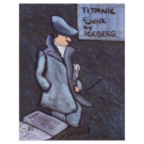 THE NEWSPAPER SELLER flyers by sword42 THE NEWSPAPER SELLER flyers