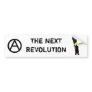 The Next Revolution Bumper Sticker
