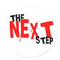 The Next Step Sticker
