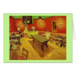 The Night Cafe by Vincent Van Gogh Card