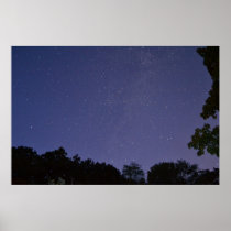 The Night Sky at Dusk Print