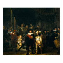 The Night Watch - Rembrandt Photo Cut Outs