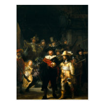 The Night Watch - Rembrandt Postcard
