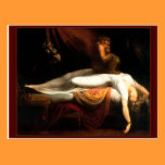 The Nightmare by John Henry Fuseli postcards