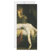 The Nightmare, Henry Fuseli Personalized Rack Card