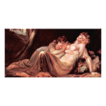 The Nightmare Left The Camp Two Sleeping Girls, By Photo Greeting Card