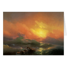 The Nineth Wave Greeting Cards