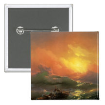 The ninth wave Ivan Aivasovsky seascape waterscape Pin