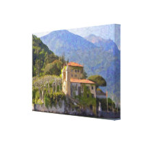 The North of Italy Bellagio Wrapped Canvas canvas prints